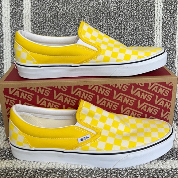 Vans Classic Slip-On Checkerboard Cybrylwtrwt MENS - Picture 1 of 16